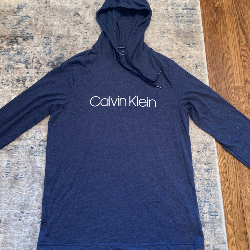 Men’s Calvin Klein long sleeve with hood